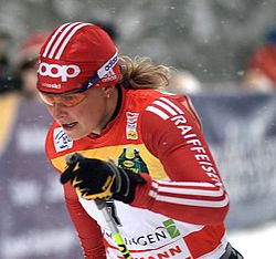 Seraina Mischol während der Tour des Ski 2010
