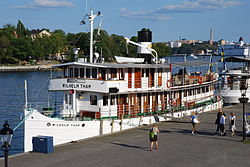 Motorschiff Wilhelm Tham in Stockholm 2007