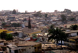 Über eine Viertelmillion Menschen leben in Maianga