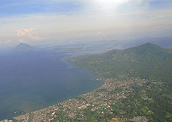 Luftaufnahme von Manado