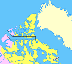 Karte von Parry Channel