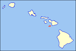 Lage von Kahoʻolawe