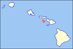 Lage von Lānaʻi