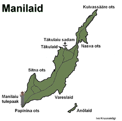 Manilaiu kaart