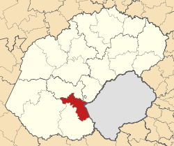 Map of the Free State with Naledi highlighted (2011).svg