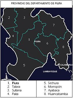 Provinzen von Piura