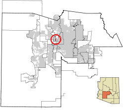 Maricopa County Incorporated and Planning areas Youngtown highlighted.svg