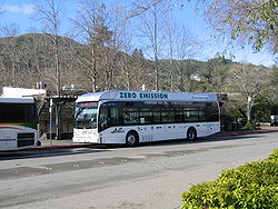 Van Hool newA330 Brennstoffzellenbus bei AC Transit