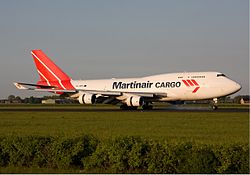 Eine Boeing 747-400F der Martinair