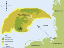 Karte der Insel