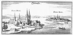 Kupferstich in der „Topographia Germaniae des Matthaeus Merian“ um 1644