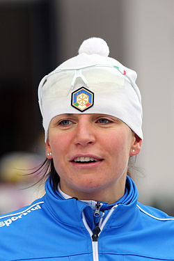 Michela Andreola beim IBU-Cup 2010 in Obertilliach