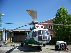 Ehemaliger Hubschrauber des THG 34