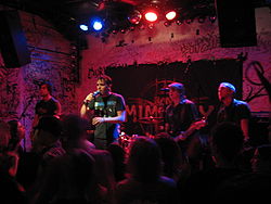 Mimikry bei ihrem Auftritt im Kafé 44 am 22. Mai 2008