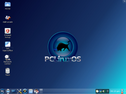 Bildschirmfoto von PCLinuxOS 2010.12