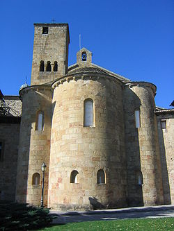 Apsis der Klosterkirche von Leyre