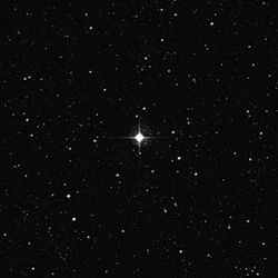 Aufnahme des Sterns μ Arae