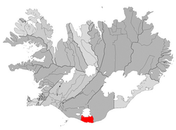 Lage von Gemeinde Mýrdalur