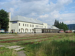Bahnhof in Medzilaborce