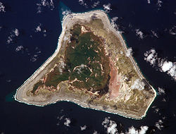 NASA-Bild der Insel Malden