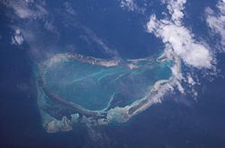 NASA-Bild des Farquhar-Atolls