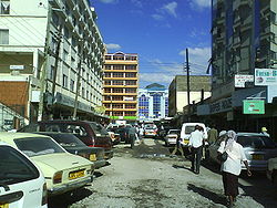 Straßenzug in Nakuru