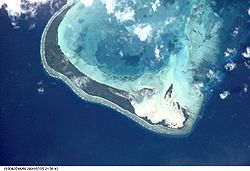NASA-Bild der Hauptinsel Namorik