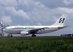 Ein Airbus A310-200 der Nigeria Airways