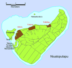 Karte von Niuatoputapu