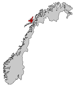 Karte von Vesterålen