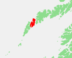 Karte von Flakstadøy
