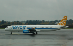 Ein Airbus A321-200 der Novair