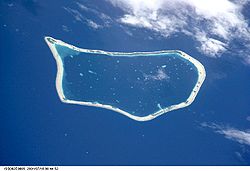 Satellitenbild von Nukunonu