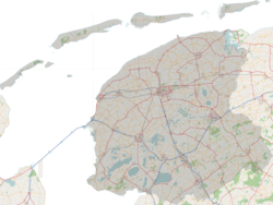 Topographie der Provinz Friesland