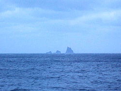 Ōnohara-jima von Osten aus gesehen