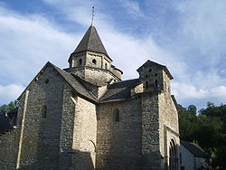 Kirche von L’Hôpital-Saint-Blaise aus dem 12. Jahrhundert