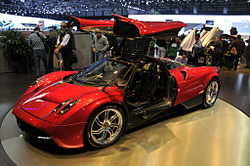 Pagani Huayra auf dem Genfer Auto-Salon 2011