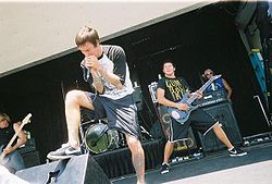Parkway Drive auf der Warped Tour 2007