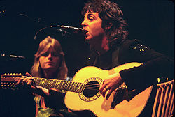 Paul und Linda McCartney 1976