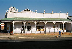 Historisches Gebäude im Zentrum von Piet Retief