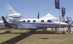 Eine PA-47 Piper Jet