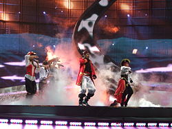 Pirates of the Sea beim Eurovision Song Contest 2008 in Belgrad