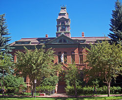 Südfassade des Pitkin County Courthouse, 2010