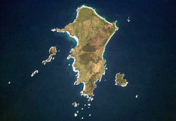 NASA-Bild von Pitt Island