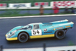 Helmut Kelleners 1970 im 917 Kurzheck auf dem Nürburgring