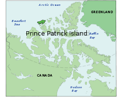Lage von Prinz-Patrick-Insel