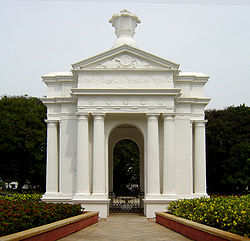 Wahrzeichen Puducherrys: Das Park Monument