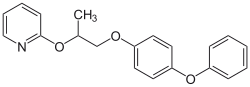 Strukturformel von Pyriproxyfen