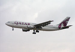 Airbus A300-600R in der Frachtversion von Qatar Airways