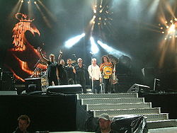 Queen + Paul Rodgers in Köln im RheinEnergieStadion, 6. Juli 2005